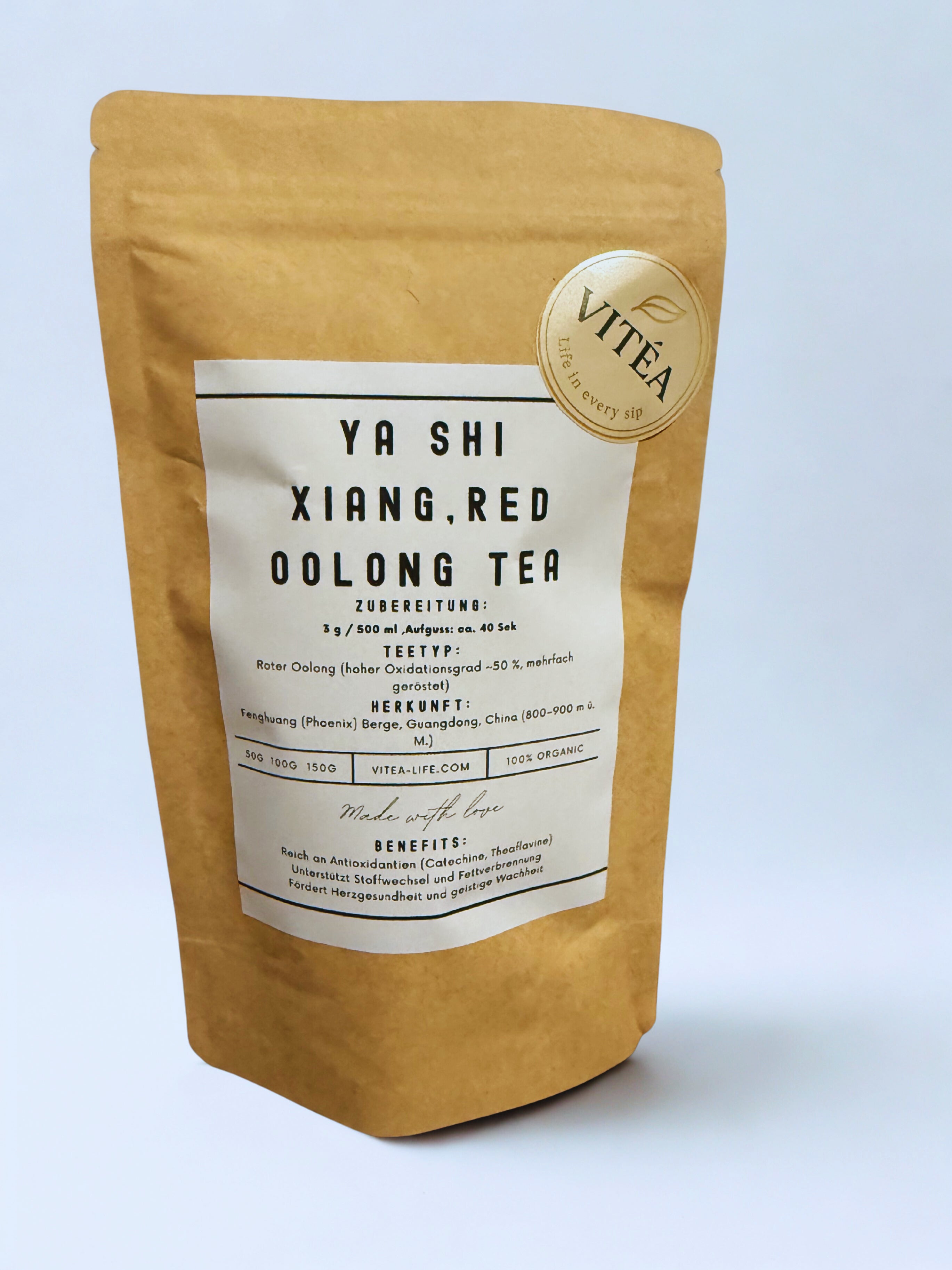 Ya Shi Xiang Red Oolong Tee – Premium Oolong aus Guangdong, China