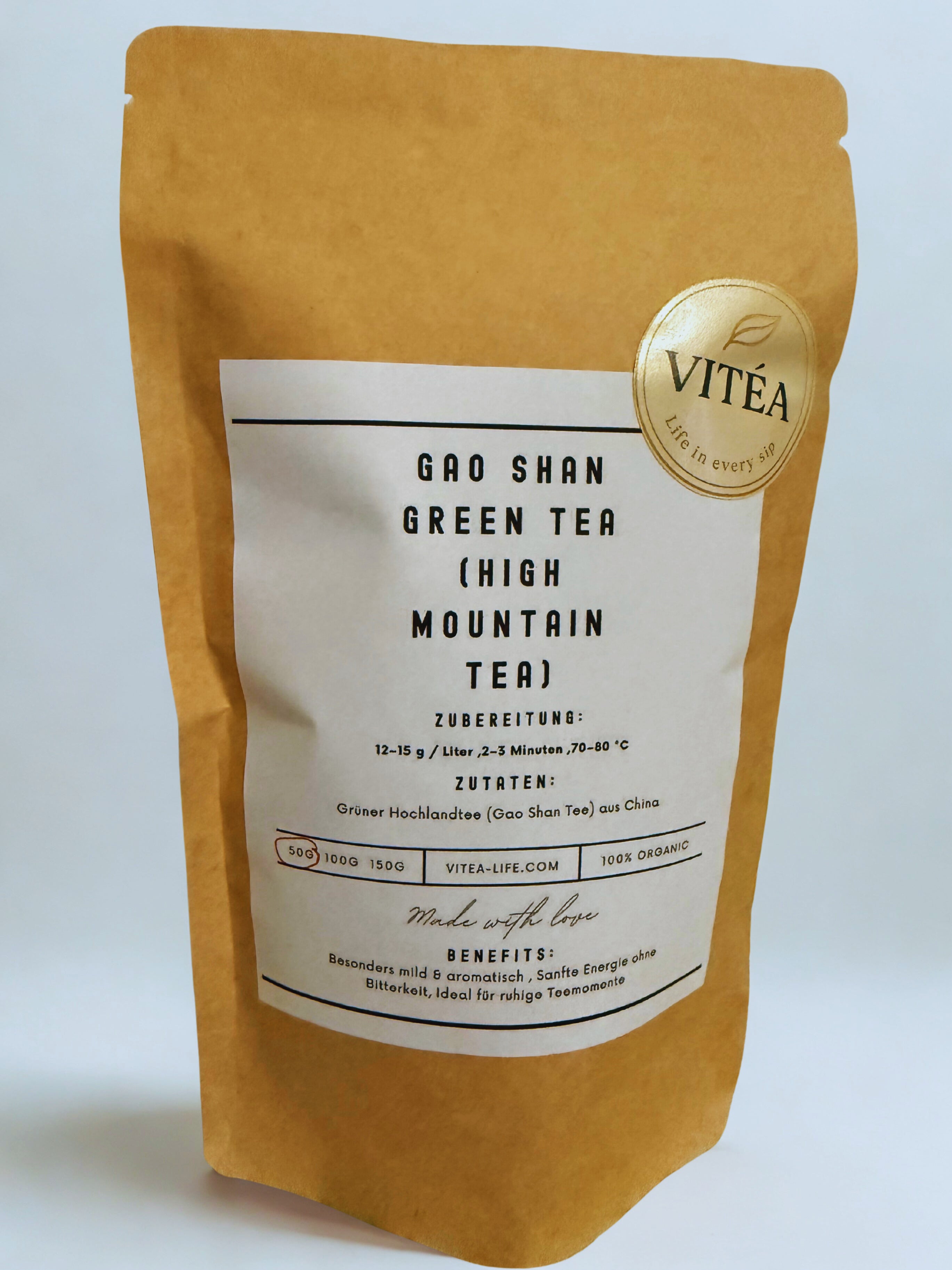 Gao Shan Green Tea – High Mountain Loose Leaf Tea